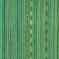 thumbnail image 1 of Ahgly Company Indoor Square Abstract Turquoise Blue Modern Area Rugs, 8' Square, 1 of 4