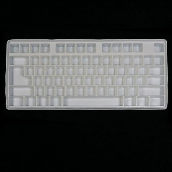 XISAOK Computer Keyboard Silicone Resin Mold Handmade Soap Chocolate Candy Mould Craft
