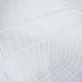 thumbnail image 3 of Contemporary Home Living 10" x 12.5" White Large Metal Rectangular Basket, 3 of 5