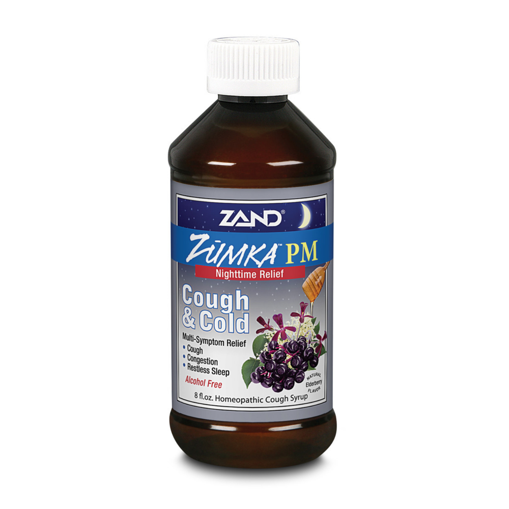 Zand Zumka Elderberry Cough Syrup 8oz (P.M.)