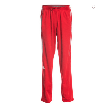 adidas Womens Climalite Utility Pant,RED/WHITE, L