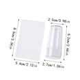 thumbnail image 2 of HLONK Stamp French Tip Tool Silicone Stamp Scraper Transparent Jelly Stamp Suitable For Manicure, 2 of 6
