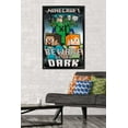 thumbnail image 3 of Minecraft - Beware Of The Dark Wall Poster with Magnetic Frame, 22.375" x 34", 3 of 4