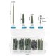 thumbnail image 4 of Kit de 40 pinzas para pesca de carpas, conos de cola giratorios y estuche de almacenamiento portátil. Verde oscuro, 4 of 9