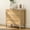 3 Drawers-Natural Oak, variant on EYYTHUNG 3 Drawer Dresser Modern Chest of Drawers Cabinet Wood Tall Nightstand with Golden Handles, Natural Oak