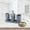 Gray, variant on Zonao Bathroom Soap Dispenser Set,Bathroom Accessories with Soap Dispenser Pump,Toothbrush,Tumbler and Soap Dish,Countertop Vanity Organizer