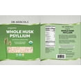 thumbnail image 2 of Dr. Mercola Organic Whole Husk Psyllium, 68 Servings(12 oz.), non GMO, Gluten Free, Soy Free, USDA Organic, 2 of 2