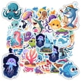 thumbnail image 3 of 35pcs-50pcs Colorful Animal Stickers Marine Life Stickers Cute Sea Creature Stickers for Laptops Phones Suitcases, 3 of 9