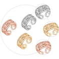 thumbnail image 3 of 3Pcs Toe Knuckle Ring Foot Ring Toe Decoration Accessory Open Foot Rings, 3 of 8