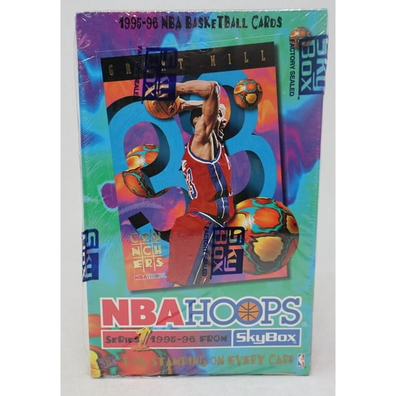 1995/96 Hoops Basketball Series 1 Box (Hobby) (36/12)
