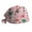 B, variant on Seductiva Women Adjustable Christmas Print Hat Leisure Yashmak Stand-Ear Protection Nurse Cap One Size