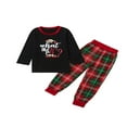 thumbnail image 2 of Dinosaur Print Home Wear Parent-Enfant Porter Col Manches Longues Costume Parents et Robe Enfant, 2 of 3