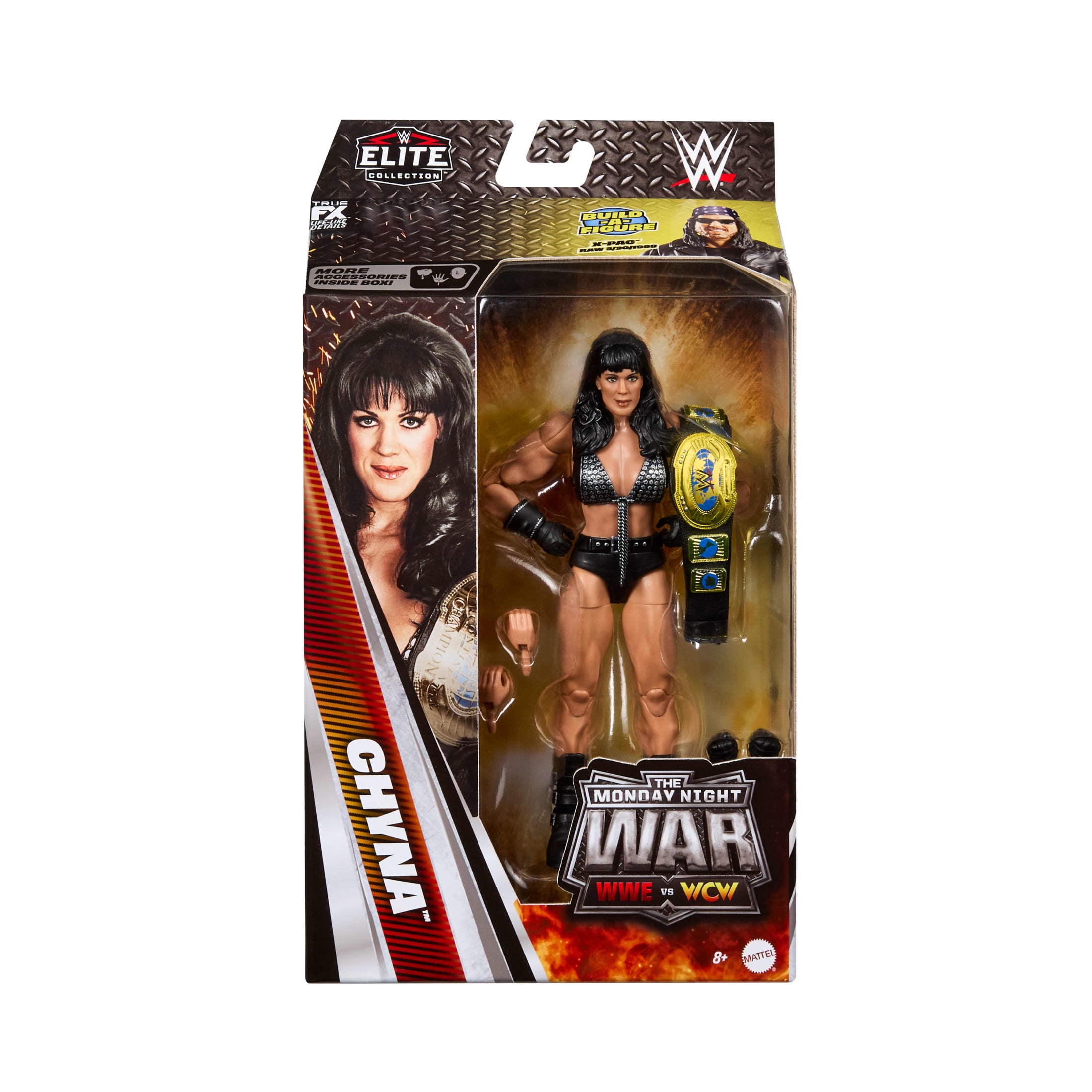 WWE Monday Night War Elite Collection Chyna Action Figure & Accessories 6-inch Set