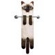 thumbnail image 1 of Toalla de mano AGRIMONY Cat Funny para baño y cocina - Cute D, 1 of 7