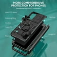 thumbnail image 6 of for Samsung Galaxy Z Fold 5 Case [Heavy Duty Protective][Camera Lens Cover][Hinge Protection][360°Ring Magnetic Kickstand] Rugged Shockproof 360 Full Protective Phone Cover,Black, 6 of 9