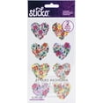 thumbnail image 2 of Sticko Flat Stickers-Floral Hearts, 16/Pkg, 2 of 2