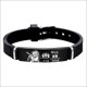 thumbnail image 5 of Pulseras de Arknights, brazaletes de silicona de acero de titanio, joyería de Anime para mujer, Skadi, corazón corrupto, moda para parejas, 5 of 5