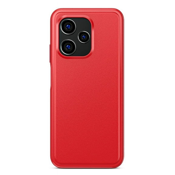 Intact Series Case Hybrid 2in1 Hard PC & TPU Rubber Sturdy, durable outer shell Cover for Boost Celero 5G Plus (2024) - Red
