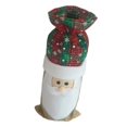 thumbnail image 2 of simhoa Santa Claus Bottle Cover Table Holiday Gift Bag Christmas Hostess Decorations Green, 2 of 4