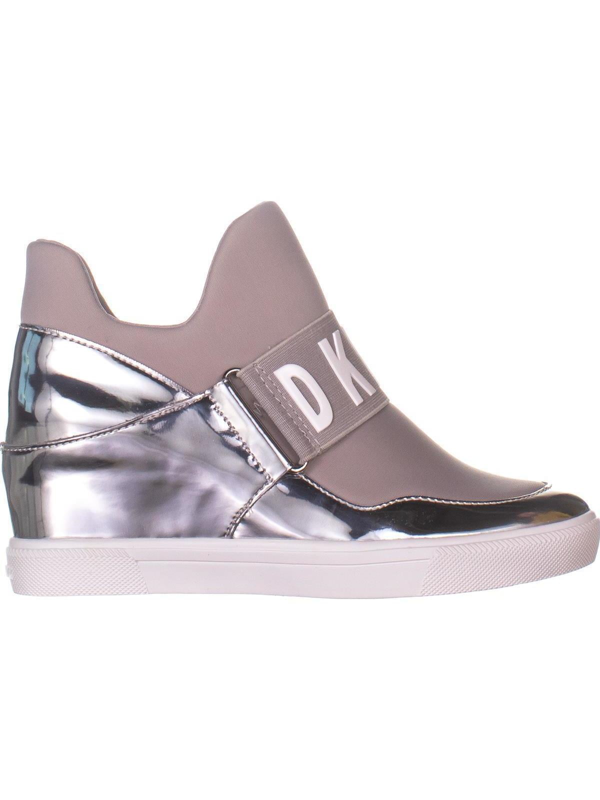 dkny wedge tennis shoes