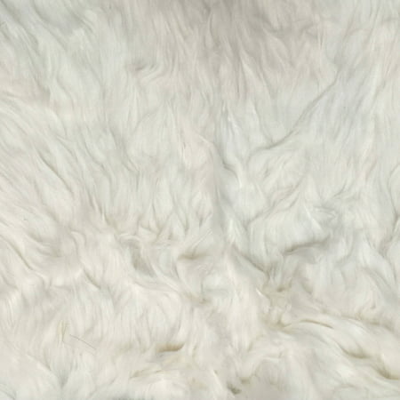 SHASON TEXTILE LUXURY FAUX FUR POLAR BEAR - LONG PILE, (Best Faux Fur Fabric)
