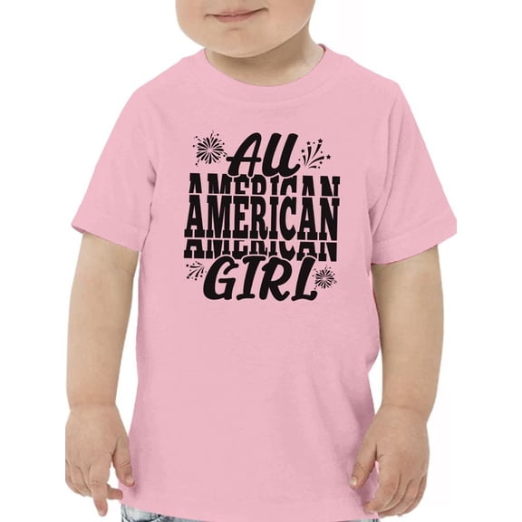 An All American Girl T-Shirt Toddler -Image by Shutterstock, 3 Toddler