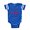 Royal Blue, variant on CafePress - Backoff Sister - Cute Infant Baby Football Bodysuit