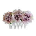 thumbnail image 2 of 1 Pieza Flor Pinza para el cabellero con Horquillas Accesorios para Macarena peine del clavel de la flor del clavel, 2 of 8