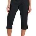 thumbnail image 3 of Karen Scott Women's Comfort Waist Capri Pants Black Size 14 Petite, 3 of 3