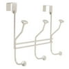 Amerock H55548 Over-The-Door Hooks Double Robe Hook - Silver