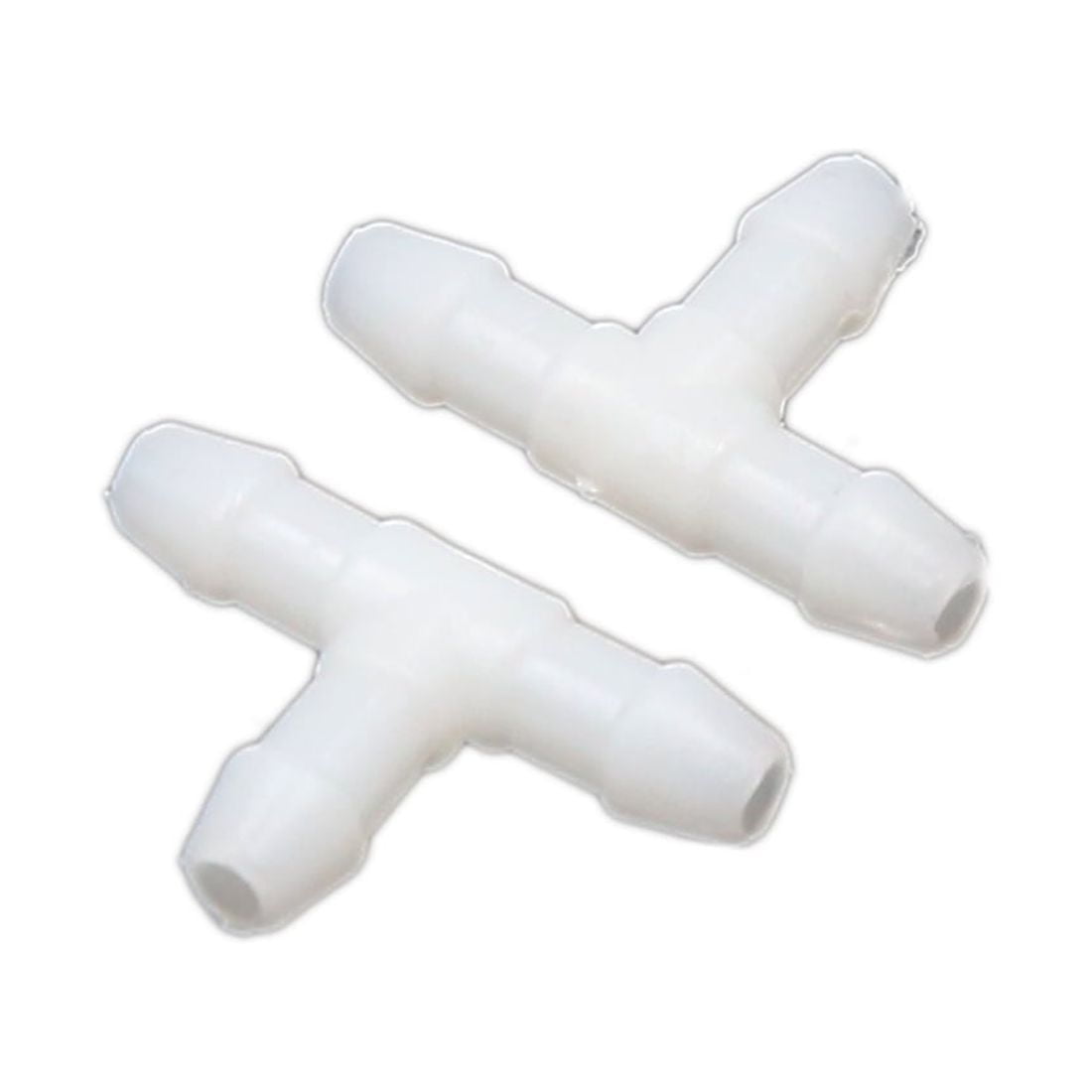Connettori Per Tubo In PE – 3 Pezzi A T, Diametro 4 Mm, Per Tubi In Gomma E Silicone - 2