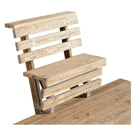 2x4basics Dekmate Deck Bracket – Sand, Single