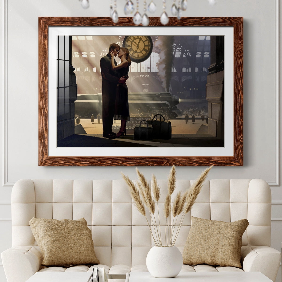 Au Revoir-Premium Framed Print - Ready to Hang