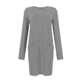 thumbnail image 3 of Vestido deportivo sin mangas con bolsillos para mujer - S-XXL, 3 of 5