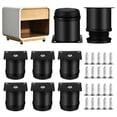 thumbnail image 1 of 8 Uds. Patas para muebles, patas ajustables para muebles, patas para muebles de acero inoxidable, 1 of 7