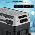 thumbnail image 4 of VEVOR Portable Car Refrigerator Freezer Compressor 40 L Dual Zone for Car Home, 4 of 9