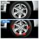 thumbnail image 5 of Kenally Pegatinas de rayas Hash fáciles de instalar, 8 piezas, para mejora de neumáticos de coche, calcomanías para llantas, rayas Automoción decorativa y accesorios, 5 of 6