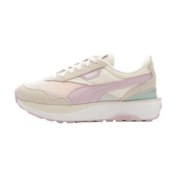 PUMA WOMENS Cruise Rider Summer Daze WMNS "White/Pink" 398266 01 from Stadium Goods