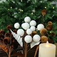 thumbnail image 4 of Velvet Wrapped Ball Cutting Decoration For Luxurious Floral Arrangements Handcrafted With Wrinkle-Resistant Wear-Resistant Fabric For Elegant Space Elevation, 4 of 6