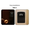 thumbnail image 3 of Key Safe Box Outdoor,Waterproof Smart Key Storage Secret Box with Code Tuya APP Unlocking Wall Mounted Anti Theft Key Safe Box Organizer ,Easy to Use, 3 of 7