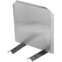 16 x 18 Radiant Fireback Heat Sheilds 14 gauge Stainless Steel
