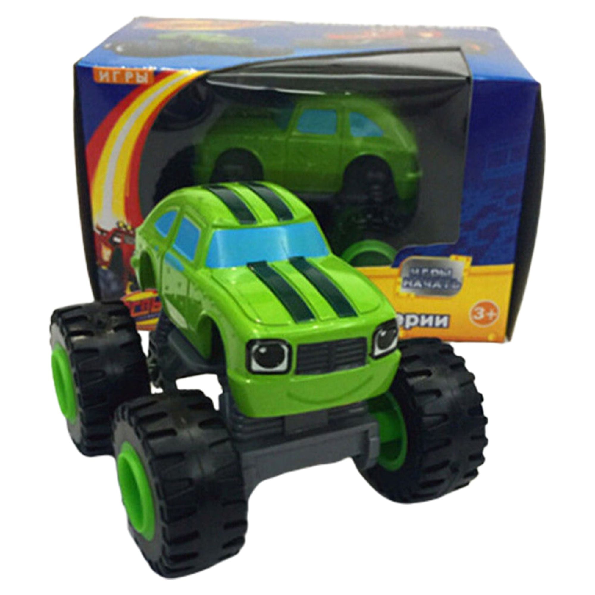 KIDSUP-Nickelodeon Blaze E Monster Machines Super Stunts Kids Carro De  Brinquedo