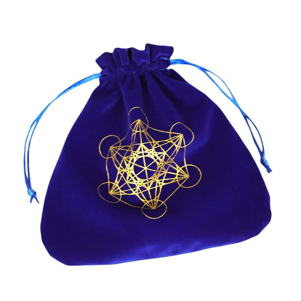 Pwtool Tarot Cards Storage Pouch Table Cloth Velvet Square Metatron Bags For Jewelry Bag And Made Of 2 Size Card 8 07 Table Cloth Velvet Square Metatron Bags, Card Table Storage Bag