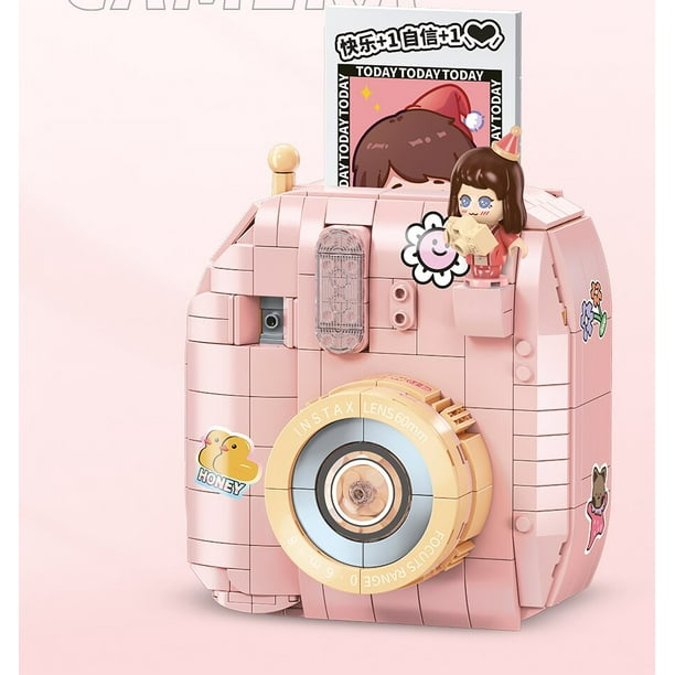 Minicamara de maquina de cafe para ninos y ninas juguetes de cumpleanos coreanos japoneses kawaii bloques juguete de construccion divertido 804004 Fivean unisex Walmart en linea