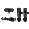 thumbnail image 1 of Lavalier Lapel Microphone, Intelligent Noise Reduction Plug And Play Wireless Lavalier Microphone  For Mobile Phones For Tablets Type C Port, 1 of 8