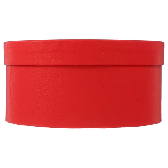 Hemoton Round Flower Package Box with Lid for Weddings Birthdays and Special Occasions Spacious Floral Storage Box for Various Items