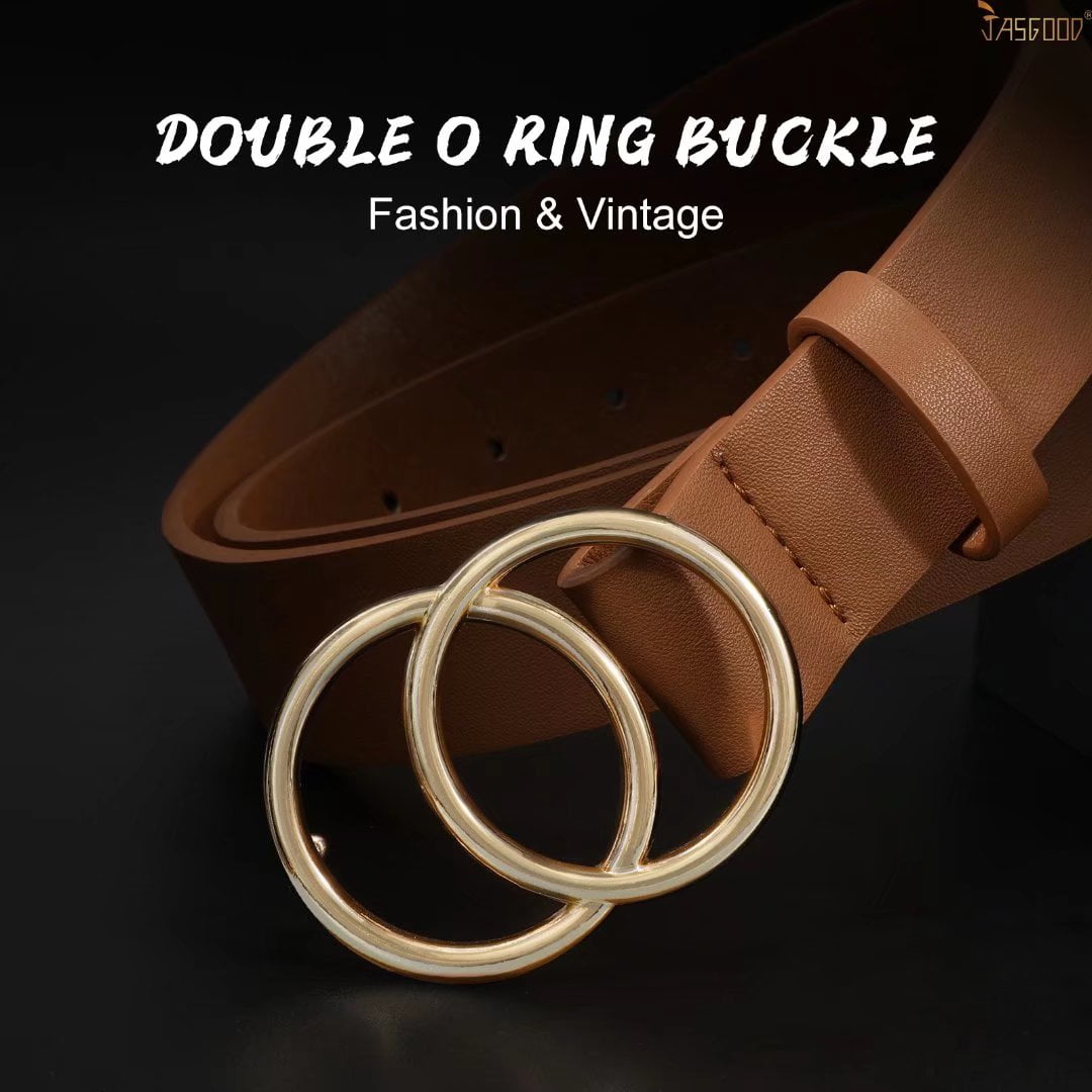 JASGOOD Womens Leather Belts for Dresses Jeans Pants  display picture 2