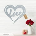 thumbnail image 5 of Valentine’s Day Heart Love Sign | Romantic Metal Wall Décor | Indoor & Outdoor Steel Decoration (B-16x18), 5 of 7