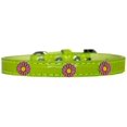 thumbnail image 4 of Dog, Puppy  Pet Designer Croc Widget Collar, "Pink Daisies", 4 of 10
