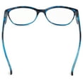 thumbnail image 5 of Inner Vision Women's Reading Glasses & Case (+1.5) - Blue & Grey Tortoise, 5 of 6